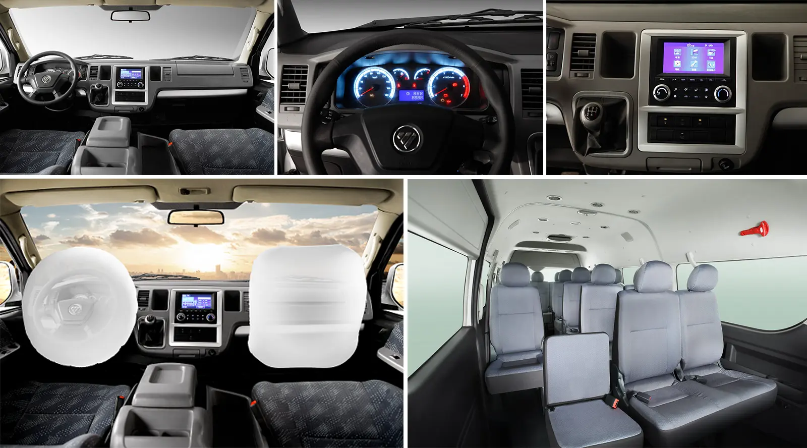 Foton VIEW CS2 Silver Interior
