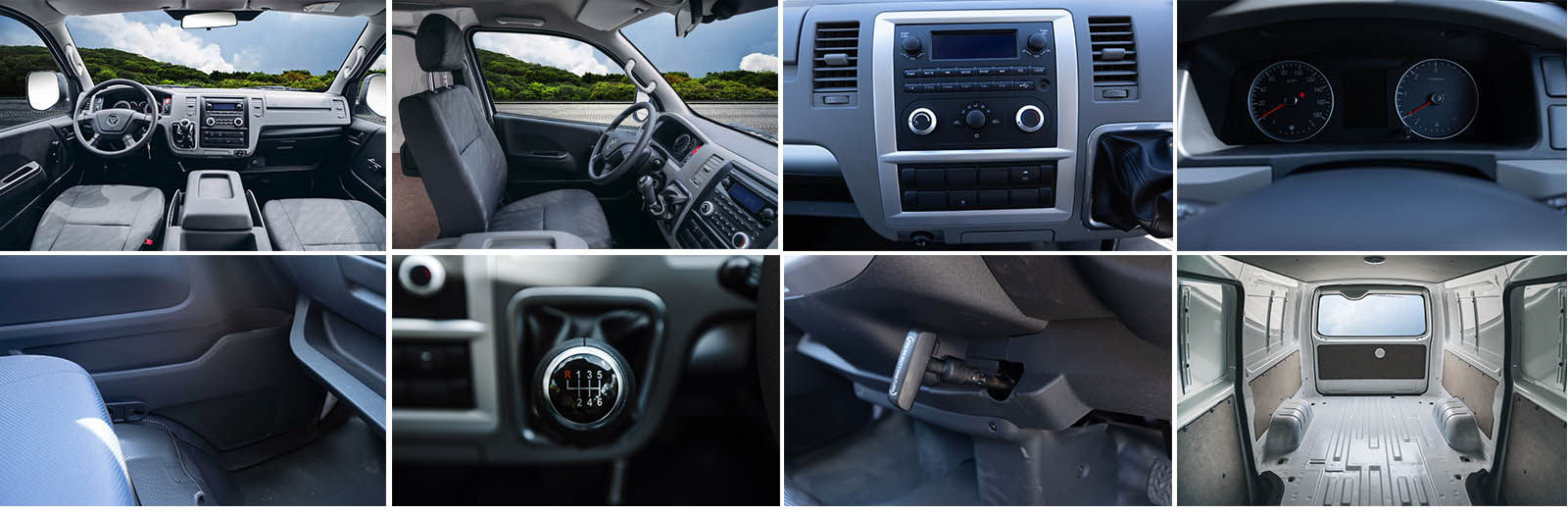 Foton VIEW C2 White Interior